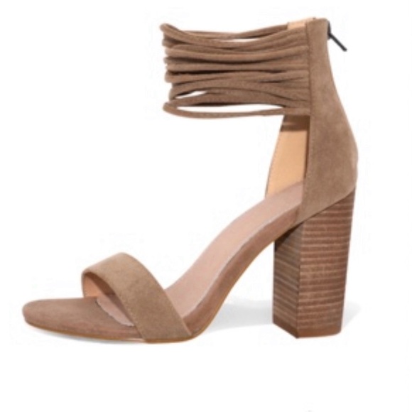 Taupe Heels - Picture 1 of 2